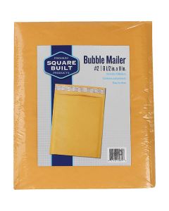 Square Built 8.5 In. x 11 In. #2 Bubble Mailer (5-Pack)