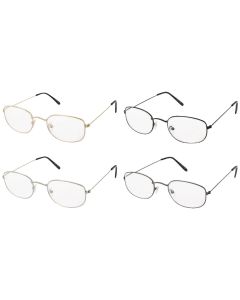 Shark Eyes Assorted Metal Reading Glasses