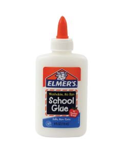 Elmer's 4 Oz. Clear Drying School Glue