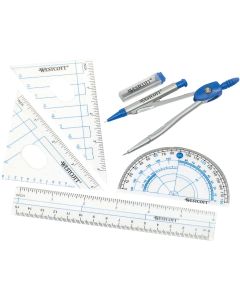 Westcott Geometry Kit (6-Piece)