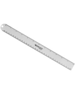 Westcott 12 In. Aluminum Ruler