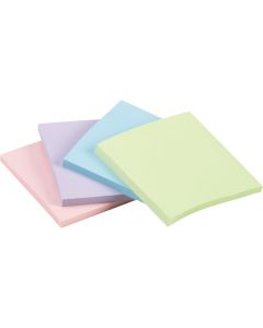 Post-It 2-7/8 In. X 2-7/8 In. Assorted Colors Self-Stick Note Pad (4-Pack)