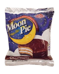 Double Decker Chocolate 2.75 Oz. Moon Pie Marshmallow Sandwich Cake