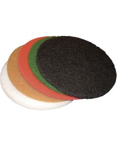 Virginia Abrasives 17 In. Black Stripping Pad