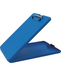 Saunders Blue SlimMate Plastic Storage Clipboard