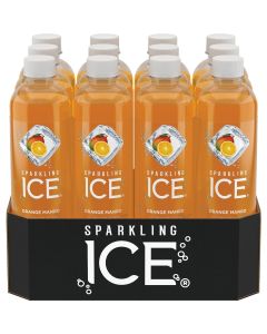 Talking Rain Sparkling Ice 17 Oz. Water, Orange Mango