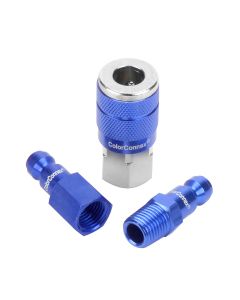 LEGACY COUPLER/2 PLUGS KIT 1/4"