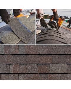 MALARKEY HIGHLANDER FLEXRIDGE ARCHITECTURAL SHINGLE 12" - HEATHER