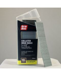 Brad Nail 18ga 1-1/2" Galv 1m