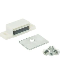 MAGNETIC CATCH WHITE 2pk