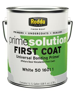 Image of Rodda PrimeSolution First Coat Interior/Exterior Primer Waterborne Acrylic Latex 1 Gallon