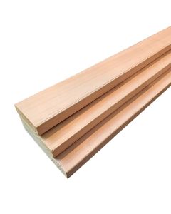 1" X 5" X 10' CLEAR VERTICAL GRAIN HEMLOCK BOARD