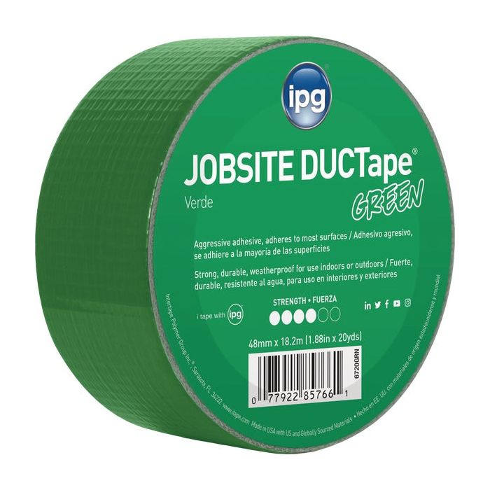 Duct Tape - Green  2"X 20 Yd