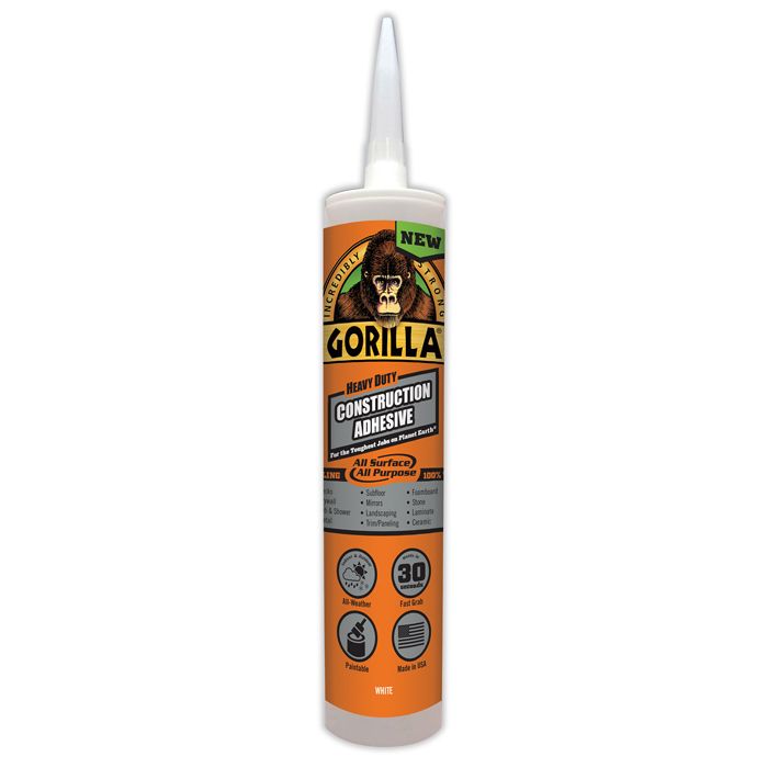 9 Oz Gorilla Glue 8010003 White Gorilla Glue Construction Adhesive All Surface