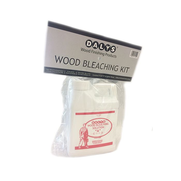 1 Pt Daly's 17190 Wood Bleaching Wood Bleach Kit, Part A and B