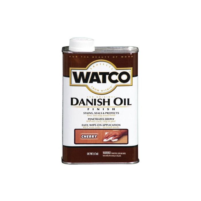 1 Pt Rust-Oleum 65251 Cherry Watco Danish Oil Finish