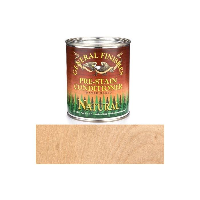 1 Pt General Finishes WNPT Natural Wood Stain Water-Based Penetrating Stain