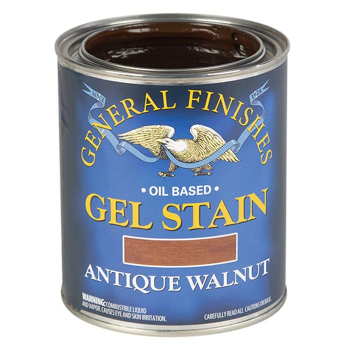 1 Pt General Finishes OP American Oak Gel Stain Oil-Based Heavy Bodied Stain