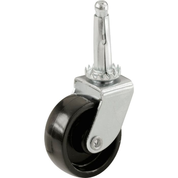 9557 Stem Caster 1-1/4 Black