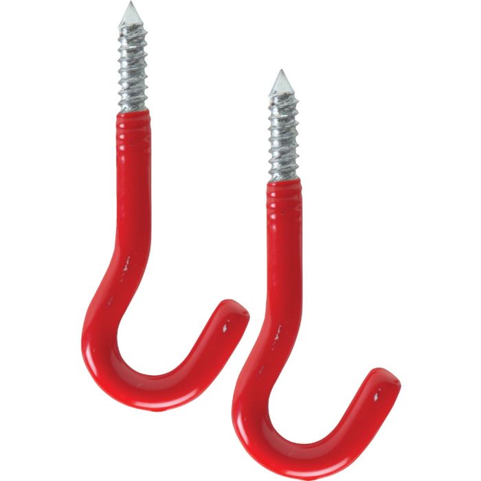 1.5 In. x 3.8 In. Screw-In Plant Hook (2-Pack)