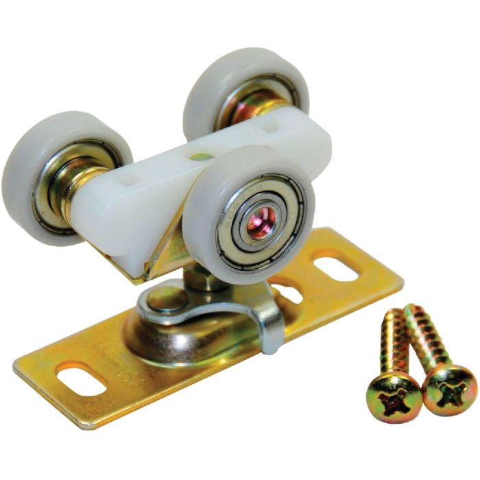 Johnson Hardware 1 In. 3-Wheel Ball Bearing Door Hanger