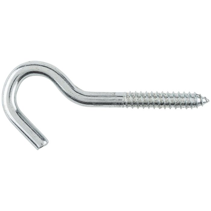 Screw Hook Zinc 3/8x4-7/8