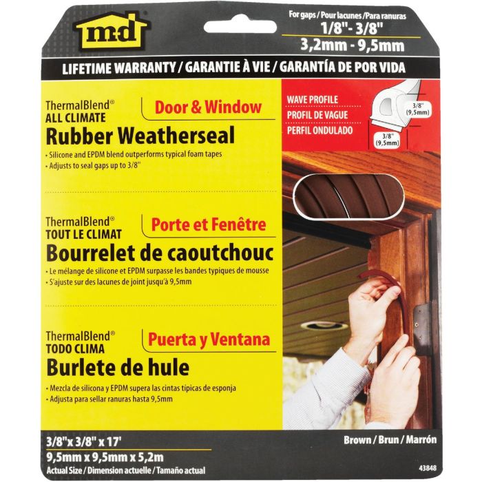 Weatherseal 17ft Brown