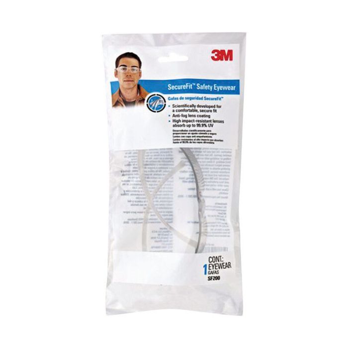 Image of 3M CLEAR SAFETY GLASSES