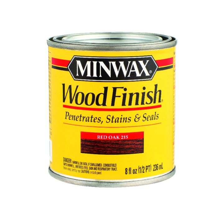 1/2 Pt Minwax 22150 Red Oak Wood Finish Oil-Based Wood Stain