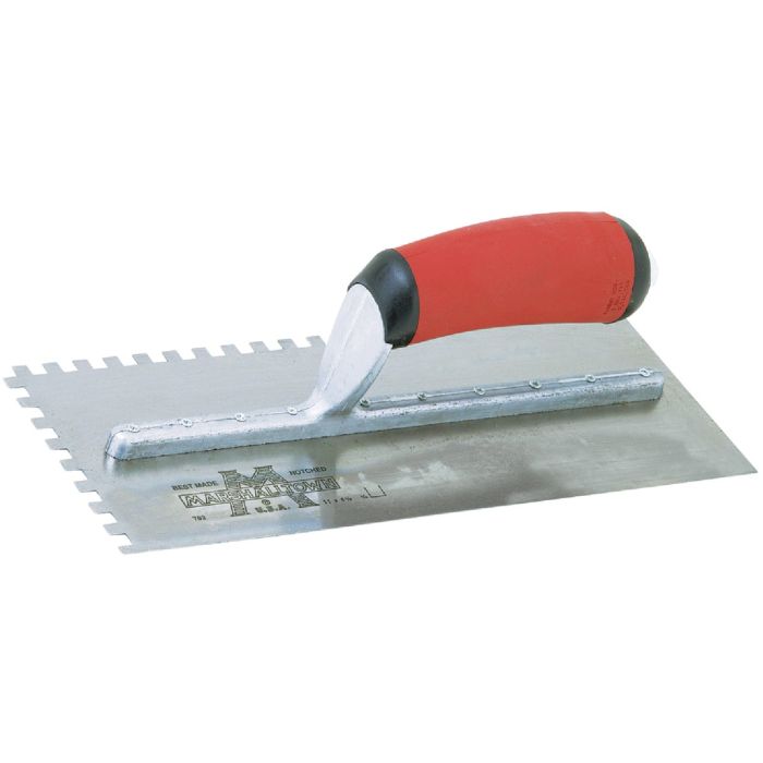 Marshalltown 1/4 In. Square Notched Trowel