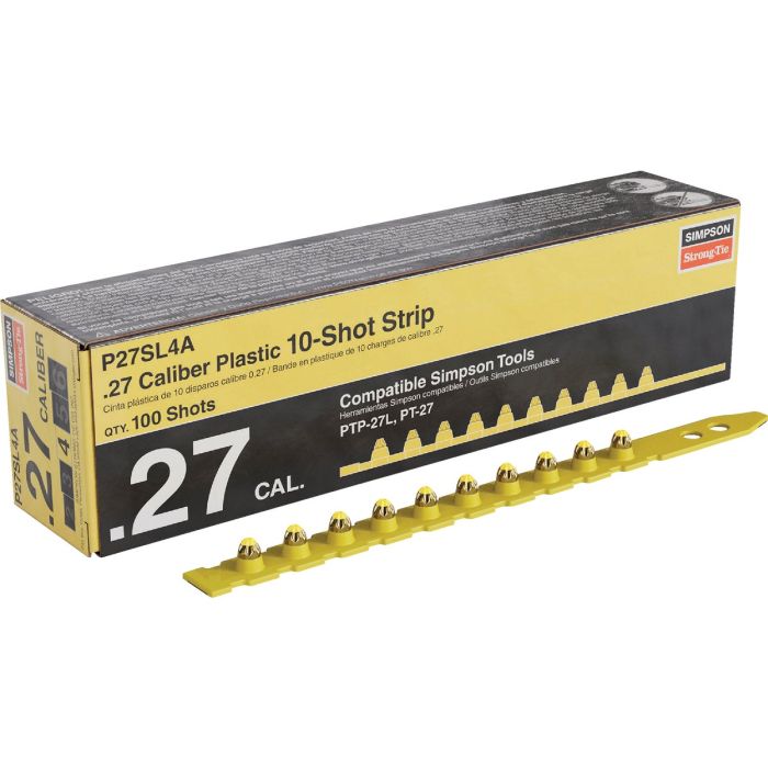 Simpson Strong-Tie 0.27-Caliber Level 4 Yellow Powder Load 10-Shot Strip (100-Qty)