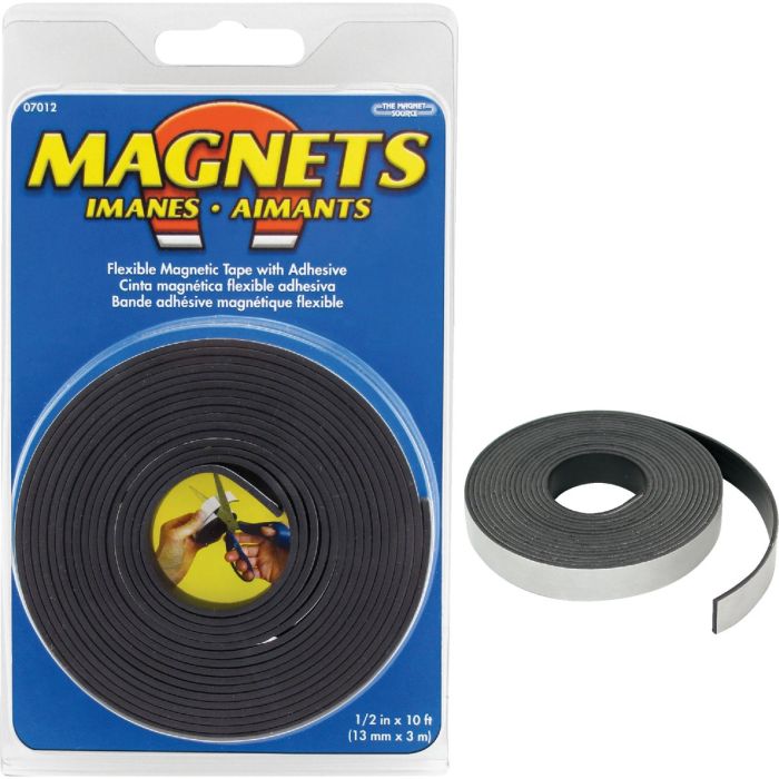 Magnetic Tape 1/2" X 10ft Flex