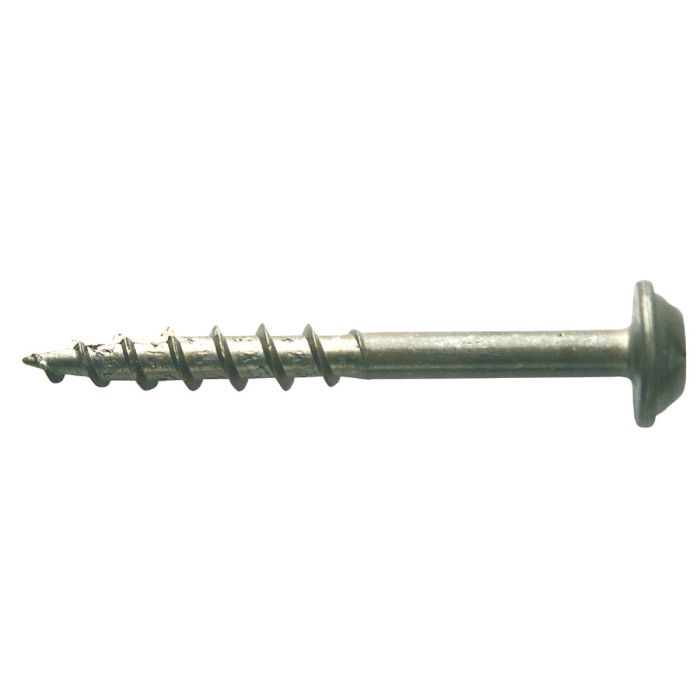 Kreg #8 1-1/4 In. Coarse Maxi-Loc Washer Head Zinc Pocket Hole Screw (500 Ct.)