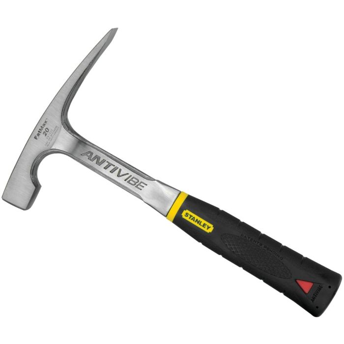 Stanley FatMax 20 Oz. Steel Brick Hammer with Rubber Grip Handle