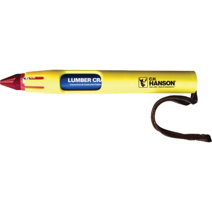 CH Hanson Lumber Crayon Holder and Crayon