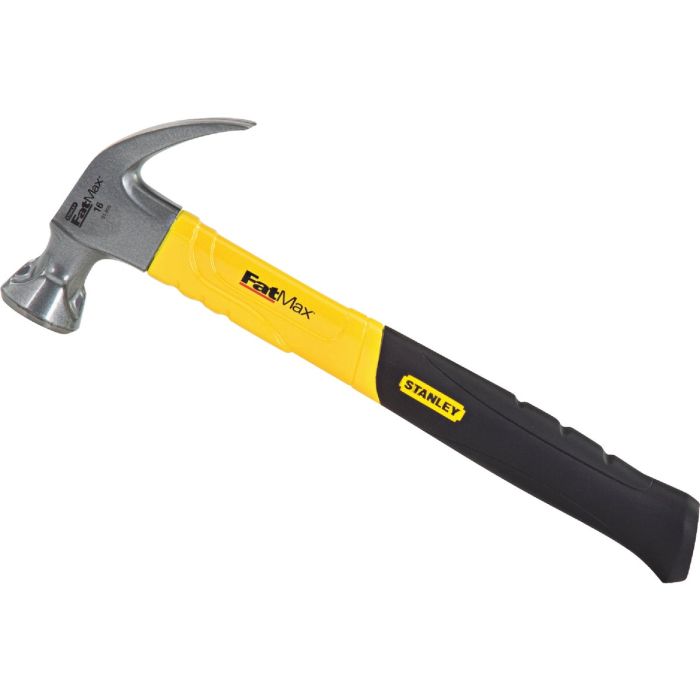 Stanley FatMax 16 Oz. Smooth-Face Curved Claw Hammer with Graphite Handle