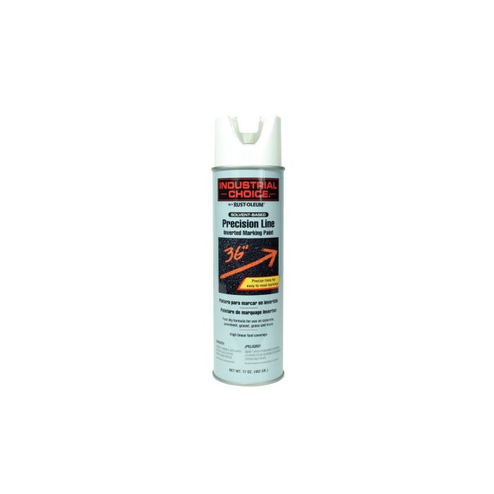 Rust-Oleum Industrial Choice White 17 Oz. Inverted Marking Spray Paint