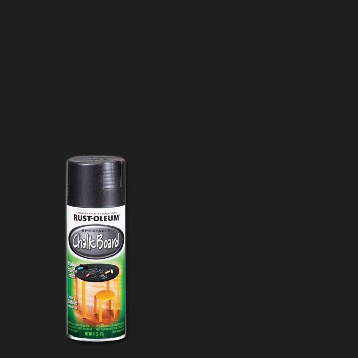 Rust-Oleum Black 11 Oz. Erasable Chalkboard Spray Finish