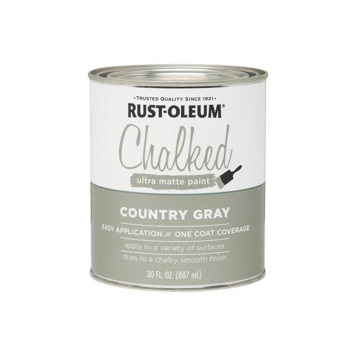 Image of QT RUSTOLEUM CHALKED CNTRY GRAY