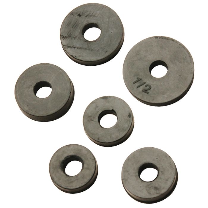 Do it Assorted Black Flat Faucet Washer (6 Ct.)