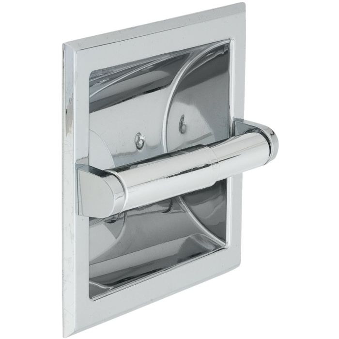 Home Impressions Vista Chrome Recessed Toilet Paper Holder