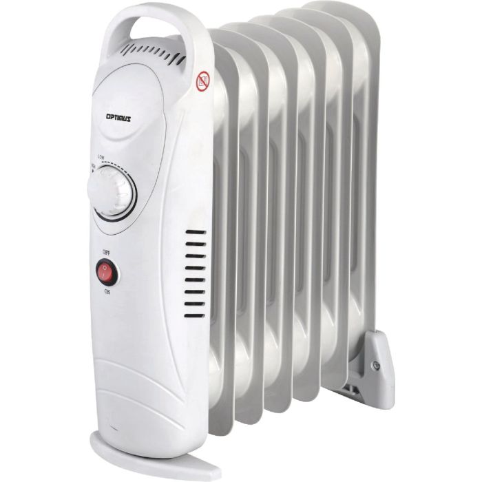 Optimus 700-Watt 120-Volt Mini Oil Filled Radiator Heater