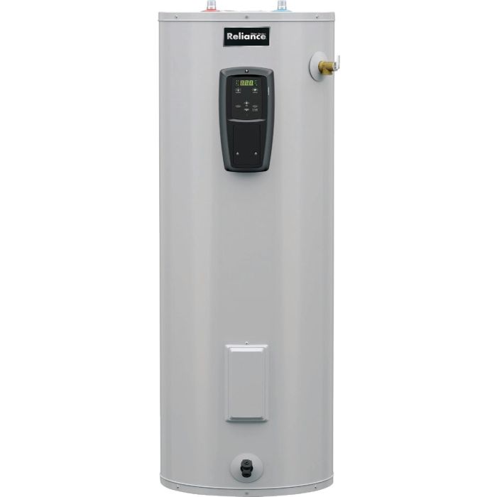 Reliance 40 Gal. Tall 6yr. 4500/4500W Elements Electronic Interface Electric Water Heater