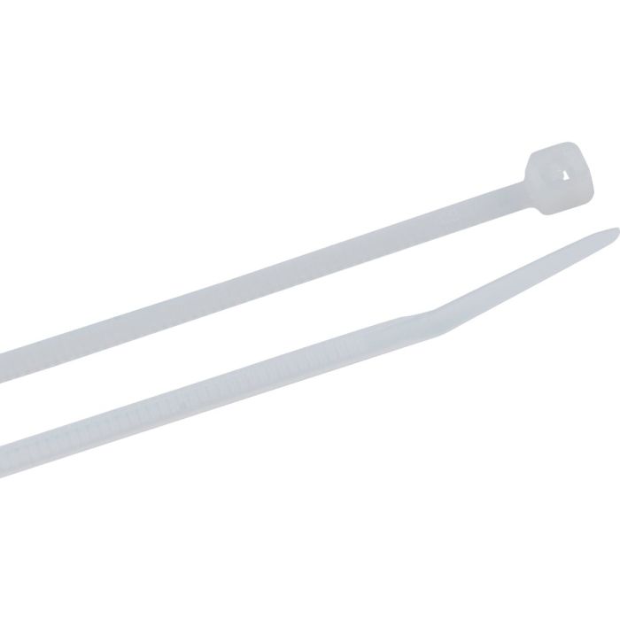 4" Wht Cable Ties 40 Pk