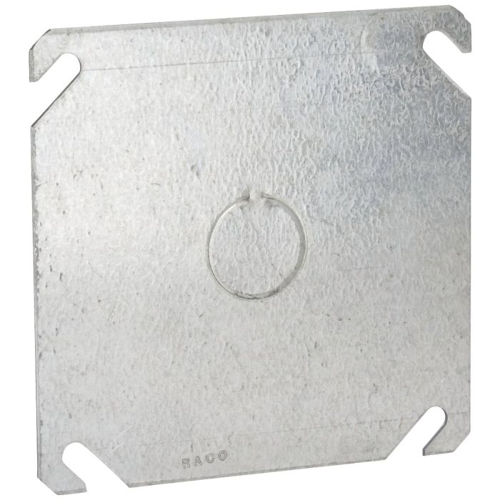 Raco 1/2 In. Knockout 4 In. x 4 In. Square Blank Cover