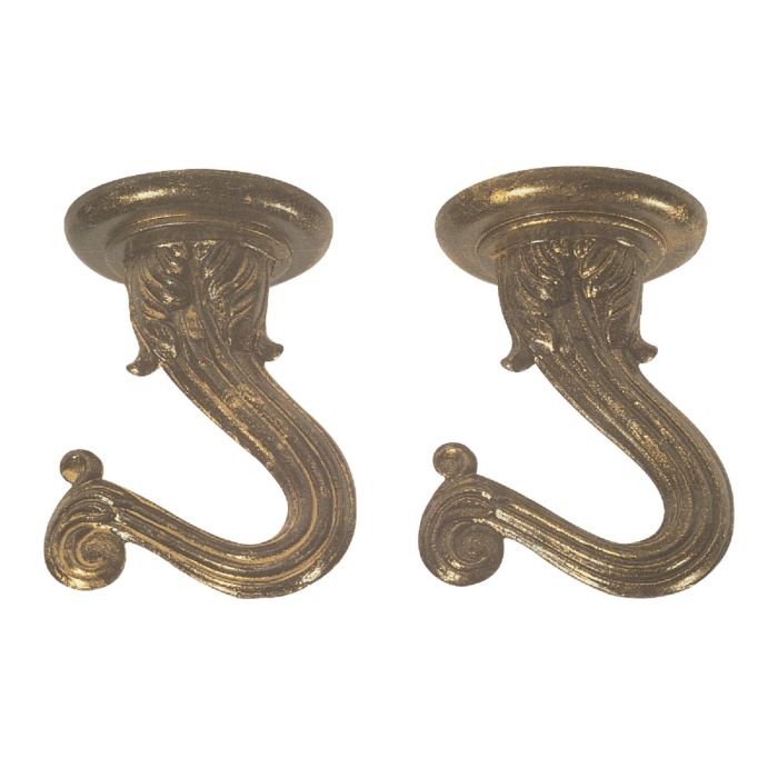 Lamp Hook Antique Brass