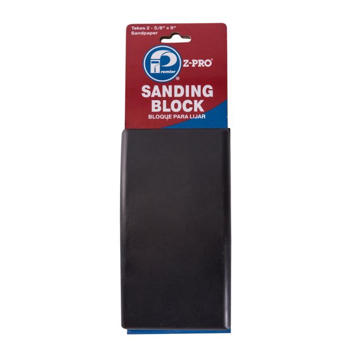 2-3/4" x 5-1/4" Premier SB301 Z-Pro Sanding Block, Rubber