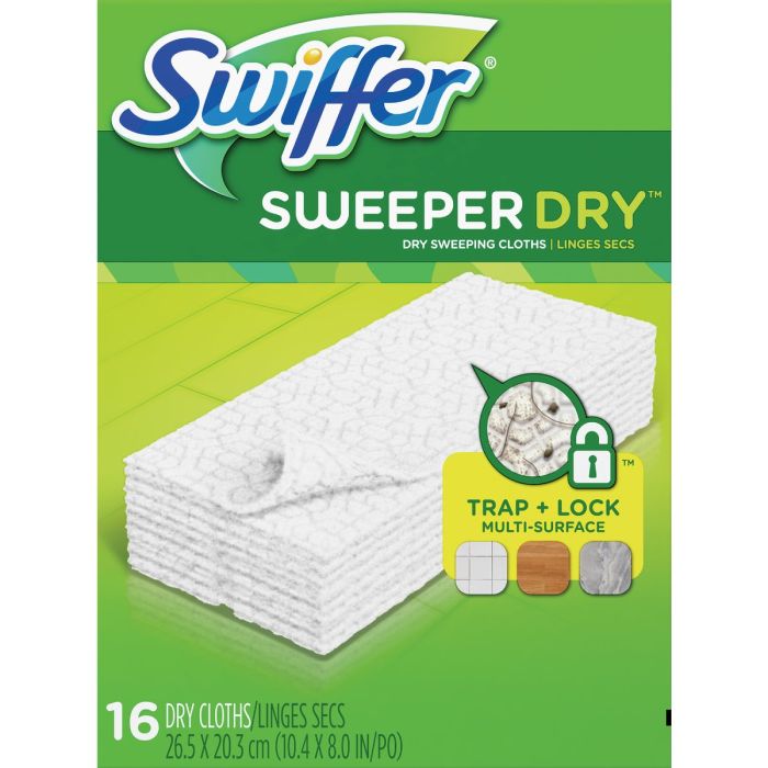 Swiffer Dry Pad Refill-16 Ct