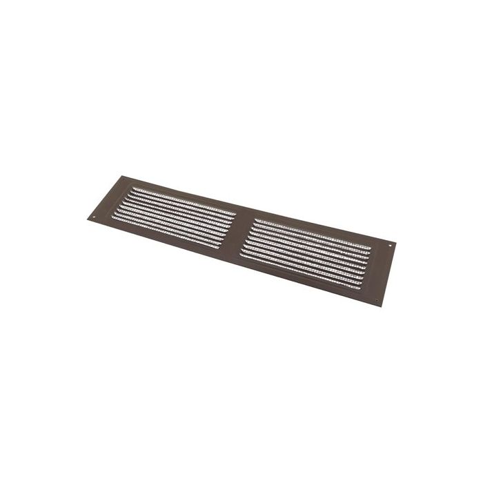 Soffit Vent Cover Brown 4"