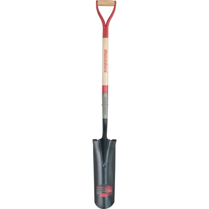 16" Wd D-hdl Drain Spade